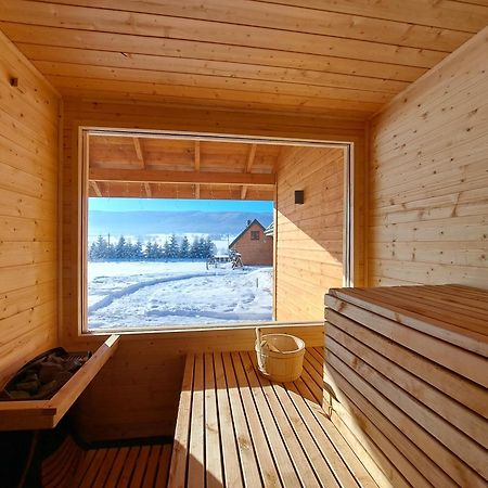 Osada Orlica Klimatyczne Domki Z Widokiem Na Gory I Termalnym Spa Sauna Jacuzzi 4 Km Od Zieleniec Ski Arena Lasowka 외부 사진