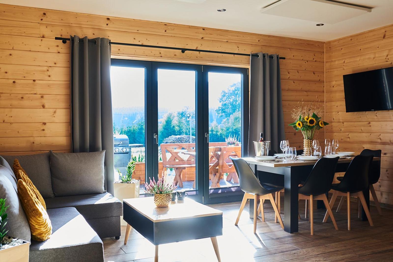 Osada Orlica Klimatyczne Domki Z Widokiem Na Gory I Termalnym Spa Sauna Jacuzzi 4 Km Od Zieleniec Ski Arena Lasowka 외부 사진